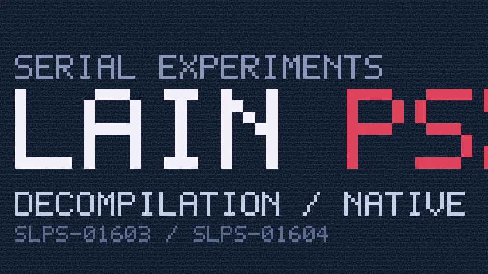 lain-psx-decompiled cover