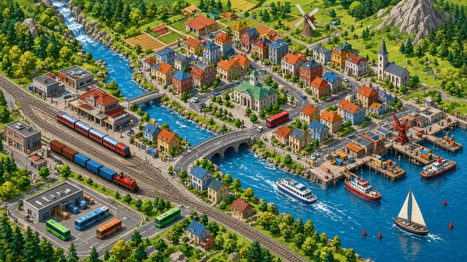 OpenTTD generated cover